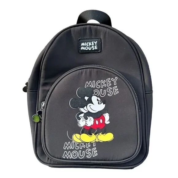 Disney Mickey Mouse Black Mini Backpack & Fanny Pack Set